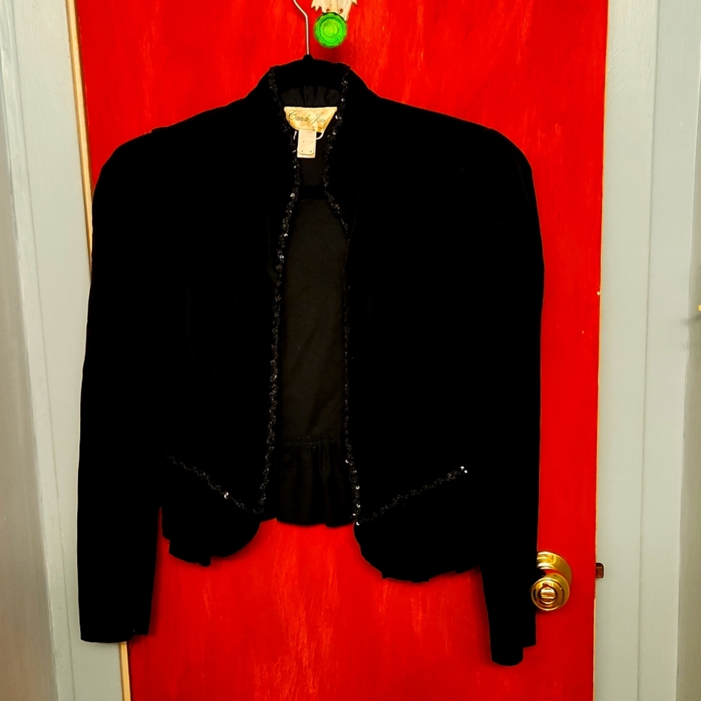 Velvet Top, vintage ✨️ Candi Jones of California, hand wash or dry clean